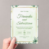 Wedding Invitation アクリル招待状 (インサイチュ (ポータブル))