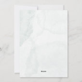 Wedding invitation シーズンカード (裏面)