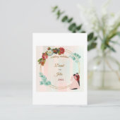 wedding invitation ポストカード (スタンド正面)