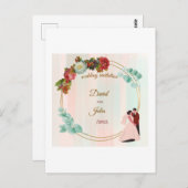 wedding invitation ポストカード (正面/裏面)