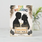 Wedding Invitation  招待状 (スタンド正面)