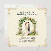 Wedding Invitation  招待状 (正面/裏面)