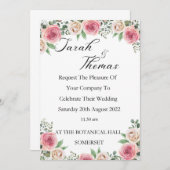 wedding Invitation 招待状 (正面/裏面)