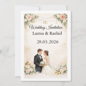 Wedding Invitation 招待状 (正面)