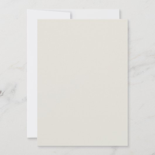 Wedding Invitation 招待状 (裏面)