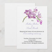 Wedding Invitation 招待状 (正面/裏面)