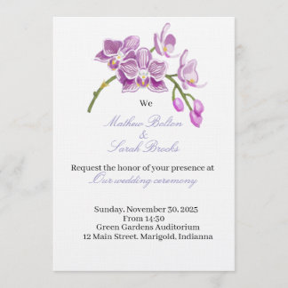 Wedding Invitation 招待状