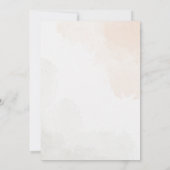 Wedding invitation  招待状 (裏面)