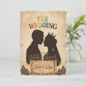 Wedding Invitation  招待状 (スタンド正面)