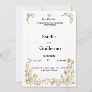 WEDDING Invitation 招待状