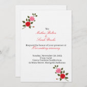 Wedding Invitation 招待状 (正面/裏面)