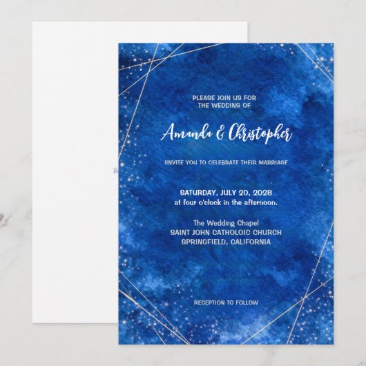 Wedding Invitation 招待状 (正面/裏面)