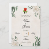 Wedding Invitation 招待状 (正面/裏面)