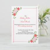 Wedding Invitation 招待状 (スタンド正面)