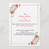 Wedding Invitation 招待状 (正面)