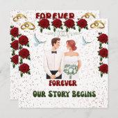 Wedding Invitation 招待状 (正面/裏面)