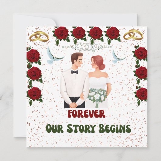 Wedding Invitation 招待状 (正面)