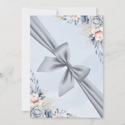 Wedding Invitation  招待状 (裏面)