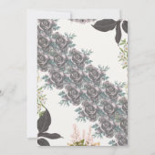 Wedding Invitation 招待状 (裏面)