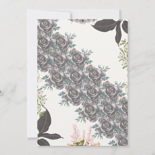 Wedding Invitation 招待状 (裏面)