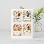 Wedding Invitation 招待状 (スタンド正面)