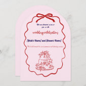 wedding invitation 招待状 (正面/裏面)