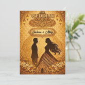 Wedding Invitation  招待状 (スタンド正面)