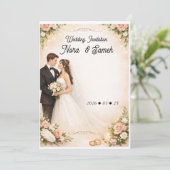 Wedding invitation 招待状 (スタンド正面)