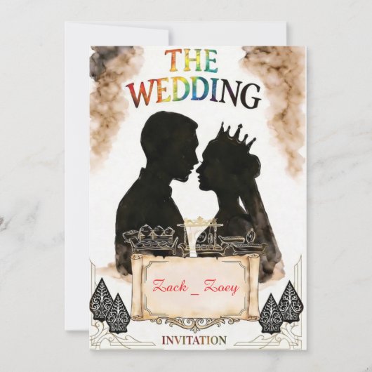 Wedding Invitation  招待状 (正面)