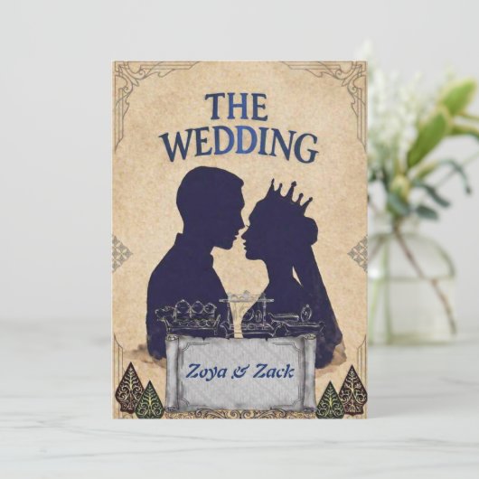 Wedding Invitation  招待状 (スタンド正面)