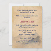 Wedding Invitation  招待状 (裏面)