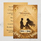 Wedding Invitation 招待状 (正面/裏面)