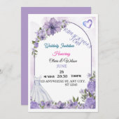 wedding Invitation  招待状 (正面/裏面)