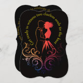 Wedding Invitation 招待状 (正面/裏面)