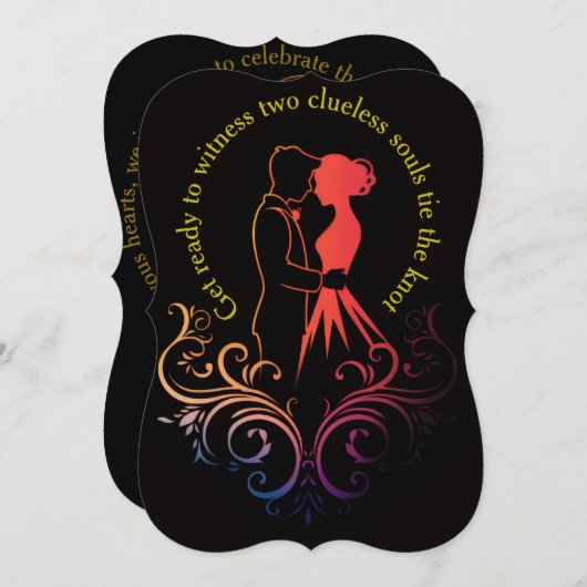 Wedding Invitation 招待状 (正面/裏面)