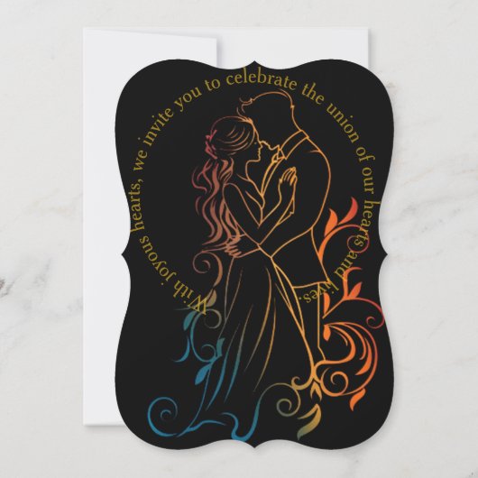 Wedding Invitation 招待状 (裏面)