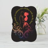 Wedding Invitation 招待状 (スタンド正面)