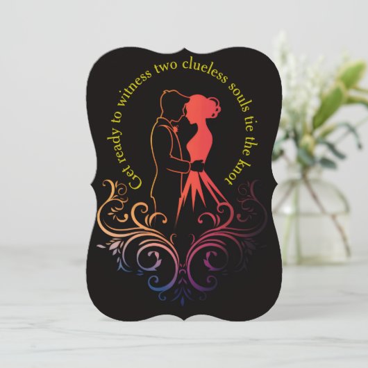 Wedding Invitation 招待状 (スタンド正面)