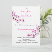 Wedding Invitation 招待状 (スタンド正面)