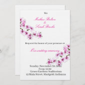 Wedding Invitation 招待状 (正面/裏面)