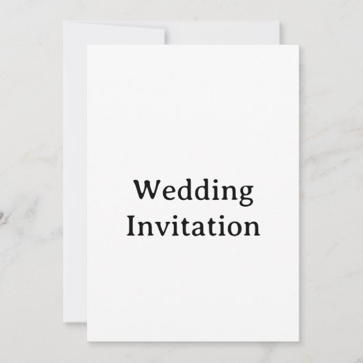 Wedding Invitation 招待状 (正面)