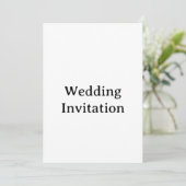 Wedding Invitation 招待状 (スタンド正面)
