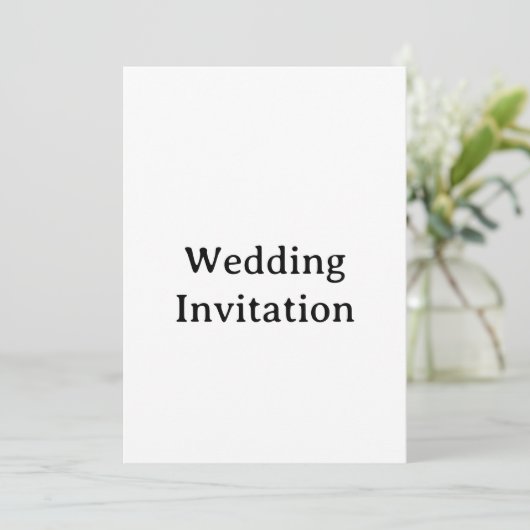 Wedding Invitation 招待状 (スタンド正面)