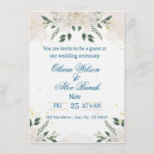 Wedding invitation  招待状 (正面)