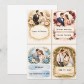 Wedding Invitation 招待状 (正面/裏面)