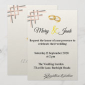 Wedding Invitation 招待状 (正面/裏面)