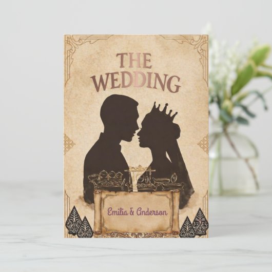 Wedding Invitation 招待状 (スタンド正面)