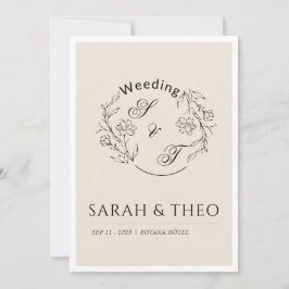 Wedding invitation  招待状