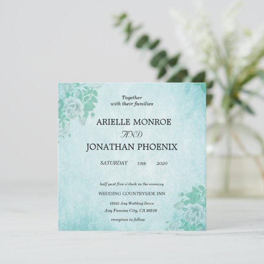 wedding Invitation 招待状 (スタンド正面)