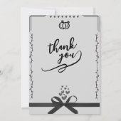 Wedding Invitation 招待状 (裏面)